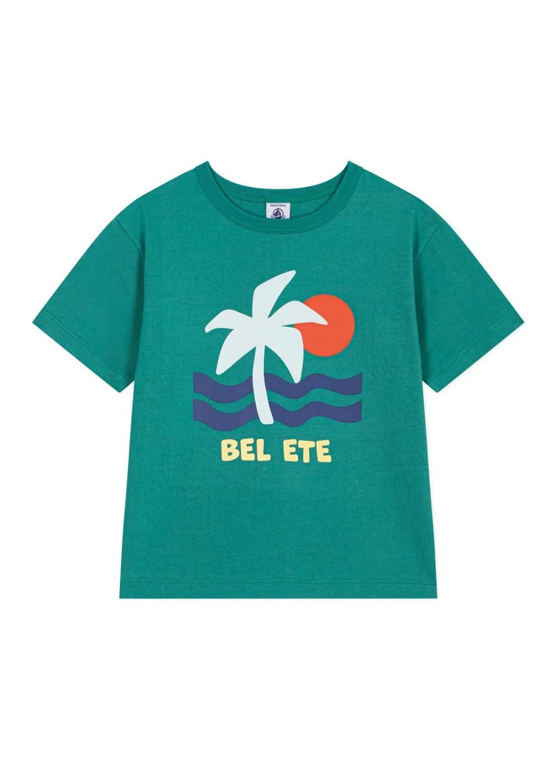 بيتي باتو Children's short-sleeved cotton T-shirt